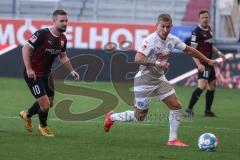 2.BL; FC Ingolstadt 04 - Holstein Kiel; Marc Stendera (10, FCI) Holtby Lewis (10 Kiel)