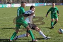 Fussball - Kreisliga - FC Gerolfing - SV Karlshuld - Christian Träsch Fc Gerolfing - Hope Agubuokwu grün Karlshuld - Foto: Meyer Jürgen