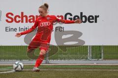 2. Frauen-Bundesliga - Saison 2021/2022 - FC Ingolstadt 04 - FC Bayern München II - Mailbeck Alina (#8 FCI) beim Eckball - Foto: Meyer Jürgen