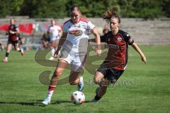 2. Bundesliga Frauen - Saison 2026/27  - FC Ingolstadt 04 Frauen - 1. FC Köln II - Stefanie Reischmann (Nr.24 - FCI Frauen) - Szaraz Lina weiss Köln  - Foto: Meyer Jürgen