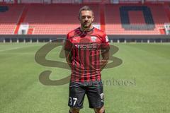 Pascal Testroet (37, FCI) ; FC Ingolstadt 04; 3.Liga, Porträttermin 2022/2023,