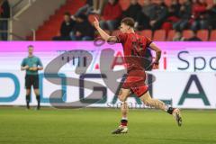 3. Liga; FC Ingolstadt 04 - SC Verl; Tor Jubel Treffer Anschlusstreffer 1:2 Jasper Maljojoki (23, FCI)