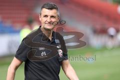 3. Liga; SpVgg Unterhaching - FC Ingolstadt 04; vor dem Spiel Cheftrainer Michael Köllner (FCI)