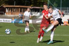 2023_10_22 - 2. Bundesliga - Saison 2023/24 - FC Ingolstadt 04 Frauen - FSV Gütersloh - Ivana Slipcevic (Nr.8 - FCI Frauen) - Wahle Edda weiss Gütersloh - Foto: Meyer Jürgen