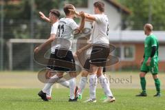 A-Klasse - Saison 2023/24 - TSV Gaimersheim II - FC Gerolfing II-  -  Der 2:0 Führungstreffer durch - Christoph Katzenbogen weiss Gaimersheim - jubel -  - XXXXX - Foto: Meyer Jürgen