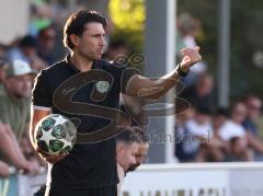 Landesliga - Saison 2026/27 - SV Manching - FC Memmingen II - Cheftrainer Cüneyt Köz (SV Manching) - XXXXX - Foto: Meyer Jürgen