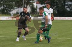 Kreisliga - SV Manching II — FC Fatih Spor Ingolstadt -  Ramazan Kurnaz schwarz Fatih Ingolstadt - Josef Huber weiss Manching - Foto: Jürgen Meyer