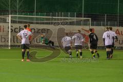 Audi Schanzer Amateur Cup 2022 -  Finale  - TSV Hohenwart - TSV Walpertskirchen - Maximilian Ziegler Torwart Hohenwart hält einen Elfmeter -  -  Foto: Jürgen Meyer