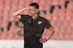 Bayernliga Nord - Saison 2023/2024 - FC Ingolstadt 04 - SSV Jahn Regensburg - Cheftrainer Thomas Karg (FCI U21) - Foto: Meyer Jürgen