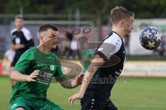 Bezirksliga - Saison 2023/2024 - SV Manching  - VFB Eichstätt II - Ralf Schröder (Nr.21 - SV Manching) - Kübler Siegfried schwarz Eichstätt - Foto: Meyer Jürgen