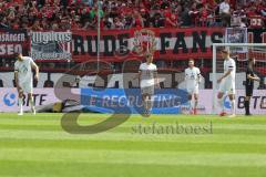 3. Liga - Saison 2023/24 - Rot-Weiss Essen - FC Ingolstadt 04 -  -  enttäuschte Gesichter nach dem 0:1 Führungstreffer durch Sandro Plechaty (#21 Essen) - XXXXX - Foto: Meyer Jürgen