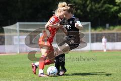 2. Fußball-Liga - Frauen - Saison 2022/2023 - FC Ingolstadt 04 - FCB München II - Lea Wolski (Nr.6 - FCI Frauen) - Gaißer Fiona rot München - Foto: Meyer Jürgen