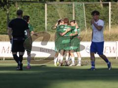 Landesliga - Saison 2026/27 - SV Manching - SC Olching - Der 1:0 Führungstreffer durch Rainer Meisinger (Nr.8 - SV Manching) - jubel  - Foto: Meyer Jürgen
