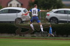 Bezirksliga - Saison 2023/2024 - TSV Gaimersheim - TSV Rohrbach  - Der 0:2 Führungstreffer durch Thomas Schwarzmeier weiss Rohrbach - jubel - Foto: Meyer Jürgen