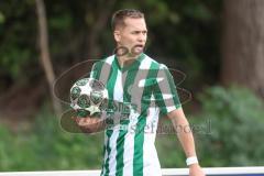 Landesliga - Saison 2025/26 - SV Manching - FC Memmingen II - Fabian  Neumayer (Nr.9 - SV Manching) - XXXXX - Foto: Meyer Jürgen