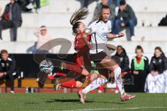 2023_10_22 - 2. Bundesliga - Saison 2023/24 - FC Ingolstadt 04 Frauen - FSV Gütersloh - Pija Reininger (Nr.21 - FCI Frauen) - Schröder Marie weiss Gütersloh - Foto: Meyer Jürgen