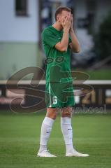 Landesliga - Saison 2026/27 - SV Manching - TSV Gersthofen - Dzenis Seferovic (Nr.6 - SV Manching) nach einer vergebenen Torchance - XXXXX - Foto: Meyer Jürgen