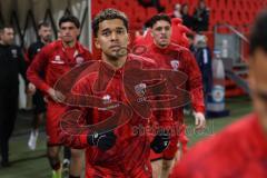 3. Liga; FC Ingolstadt 04 - SC Verl; vor dem Spiel Yann Sturm (7, FCI)