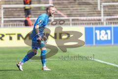 3. Liga; Borussia Dortmund II - FC Ingolstadt 04; Torwart Marius Funk (1, FCI)