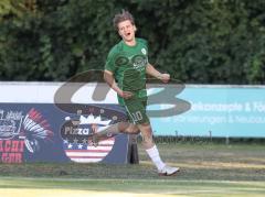 Landesliga - Saison 2026/27 - SV Manching - SC Olching -  Der 2:0 Führungstreffer durch - Sebastian  Graßl (Nr.10 - SV Manching) - jubel  - Foto: Meyer Jürgen