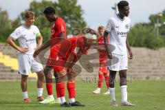 A-Junioren - Bundesliga Süd Fc Ingolstadt 04 - Eintracht Frabkfurt - Wiezorrek Moritz rot FCI -  Foto: Meyer Jürgen