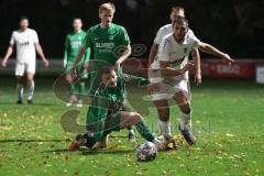 2023_10_27 - Bezirksliga - Saison 2023/24 - SV Manching - TSV Gaimersheim - Ralf Schröder (Nr.21 - SV Manching) - Nicolae Nechita (Nr.19 - Gaimersheim) - Foto: Meyer Jürgen