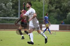 Kreisklasse -  Saison 2023/2024 - TSV Ingolstadt Nord - TSV Großmehring - Der 0:1 Führungstreffer durch Sebastian Eisenberger weiss Großmehring - jubel - Yasin Baysa Torwart Ing Nord - Foto: Meyer Jürgen