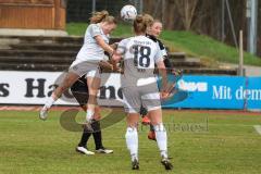 2. Fußball-Liga - Frauen - Saison 2022/2023 - FC Ingolstadt 04 - Eintracht Frankfurt II - Alina Mailbeck (Nr.8 - FCI Frauen) - Nachtigall Sophie weiss #10 Frankfurt - Foto: Meyer Jürgen