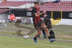 *** Bayernliga Nord - Saison 2025/26 - FC Ingolstadt 04 II - Jahn Regensburg II - Ognjen Draculic (Nr.9 - FC Ingolstadt II) - XXXXX - Foto: Meyer Jürgen