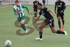 Landesliga Bayern - U17 - B-Junioren - Saison 2022/2023 - FC Ingolstadt 04 II - SV Schalding - Heining  - Ndukwu Dickson schwarz FCI - Foto: Meyer Jürgen