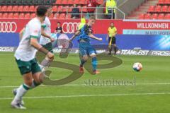 2.BL; FC Ingolstadt 04 - Werder Bremen, Schuß Andreas Poulsen (2, FCI)