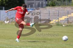Bayernliga Nord - Saison 2023/2024 - FC Ingolstadt 04 - Würzburger FV 04 - Valentin Hoti (Nr.6 - FCI U21) - Foto: Meyer Jürgen