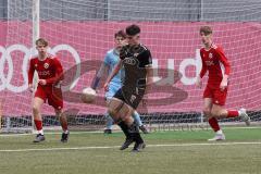 B-Junioren - Bayernliga -  Fc Ingolstadt 04 - TSG 1860 Rosenheim - Drakulic Ognjen schwarz  FCI -  Foto: Meyer Jürgen