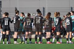 2. Bundesliga Frauen - Saison 2025/26 - FC Ingolstadt 04 Frauen - VFR SW Warbeyen  - Die Mannschaften begrüßen sich -  - XXXXX - Foto: Meyer Jürgen