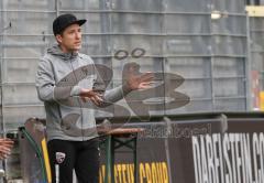 2.BL; SV Sandhausen - FC Ingolstadt 04 - Cheftrainer Roberto Pätzold (FCI)