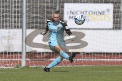 2. Fußball-Liga - Frauen - Saison 2023/2024 - FC Ingolstadt 04 - SV Meppen - Torwart Anna-Lena  Daum (Nr.22 - FCI Frauen) - Foto: Meyer Jürgen