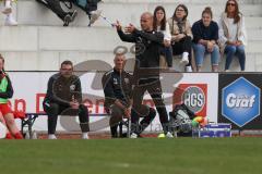 2. Fußball-Liga - Frauen - Saison 2023/2024 - FC Ingolstadt 04 - SC Sand - Cheftrainer Miren Catovic (FCI Frauen) - Foto: Meyer Jürgen