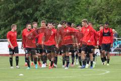 Testspiel; 3. Liga; TSV Berching - FC Ingolstadt 04; warum Team, Daniel Haubner (49, FCI) David Kopacz (29, FCI) Julian Kügel (31, FCI) Mladen Cvjetinovic (19, FCI) Lukas Fröde (34, FCI) Jannik Mause (7, FCI) Leon Guwara (6, FCI)