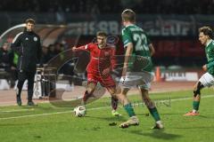 3. Liga; 1. FC Schweinfurt 05 - FC Ingolstadt 04; Gustav Christensen (24, FCI) Krätschmer Pius (23 S05)