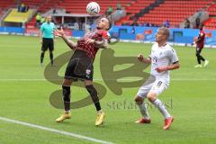 3.Liga - Saison 2022/2023 - FC Ingolstadt 04 -  - SV Waldhof-Mannheim - Fridolin Wagner (Nr.8 - SV Waldhof Mannheim) - Patrick Schmidt (Nr.9 - FCI) - Foto: Meyer Jürgen