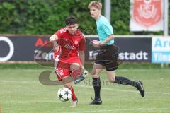 Kreisklasse - Saison 2024/25- Türkisch SV Ingolstadt - FC Gelbelsee-  - Baha Asici rot Türkisch - XXXXX - Foto: Meyer Jürgen