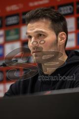 3. Liga; FC Ingolstadt 04 - Neuer Trainer Cheftrainer Guerino Capretti (FCI), erste Pressekonferenz