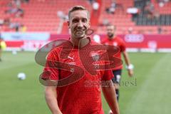 3.Liga - Saison 2023/2024 - FC Ingolstadt 04 -  1. FC Saarbrücken - Tobias Schröck (Nr.21 - FCI) - Foto: Meyer Jürgen