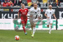 2.BL; Fortuna Düsseldorf - FC Ingolstadt 04; Angriff Valmir Sulejmani (33, FCI)