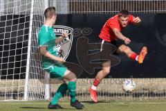 Bayernliga Nord - Saison 2023/24 - FC Ingolstadt 04 II - TSV Neudrossenfeld - Aurel Kuqanaj (Nr.20 - FCI) - XXXXX - Foto: Meyer Jürgen