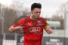 Bayernliga Nord - Saison 2023/24 - FC Ingolstadt 04 II - SC Eltersdorf- Fabian Cavadias (Nr.16 - FCI) trifft zum 2:1 Führungstreffer - jubel- Foto: Meyer Jürgen