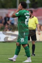 Bezirksliga - Saison 2023/2024 - SV Manching  - SpVgg Kammerberg - Abou-Khalil Abdel (Nr.20 - SV Manching) - enttäuscht - Foto: Meyer Jürgen