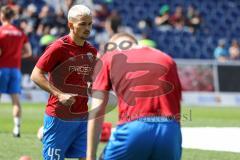 2.BL; Hannover 96 - FC Ingolstadt 04; vor dem Spiel Thomas Rausch (45, FCI)