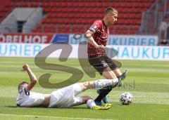 3. Liga - FC Ingolstadt 04 - 1. FC Saarbrücken - Filip Bilbija (35, FCI) Bulic Rasim (6 SB)