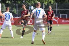 3. Liga; Testspiel; FC Ingolstadt 04 - FC Heidenheim; Lukas Fröde (34, FCI) Pick Florian (FCH)